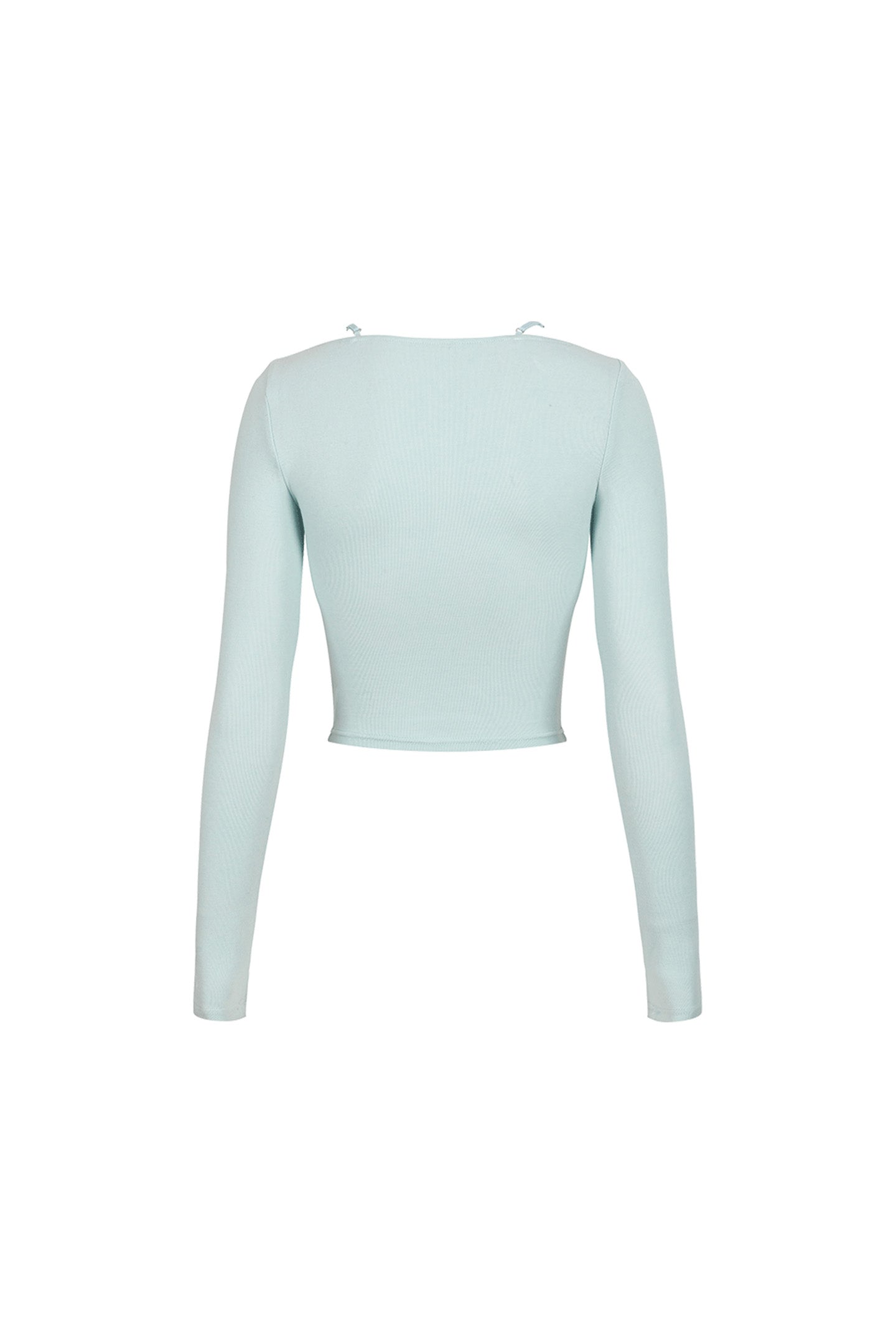 Lace Stitching Fake Two-Piece Long-Sleeved T-Shirt