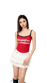 Retro Hottie Print Camisole - PSYLOS 1, Retro Hottie Print Camisole, T-Shirt, WooHa, PSYLOS 1