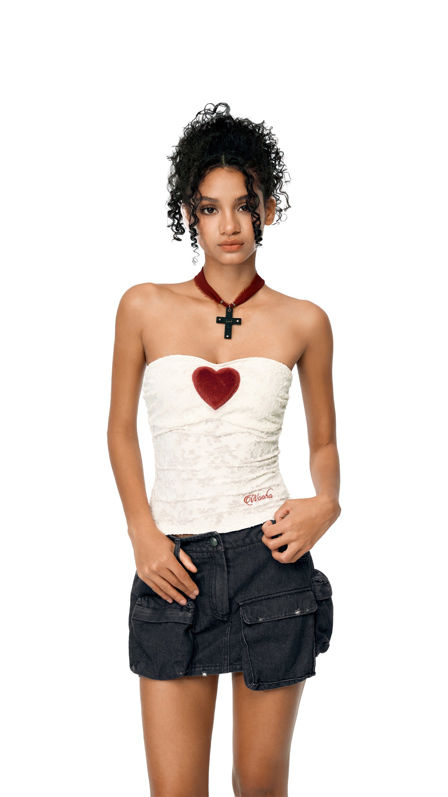 Love Tube Top - PSYLOS 1, Love Tube Top, T-Shirt, WooHa, PSYLOS 1