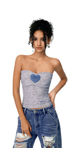 Love Tube Top - PSYLOS 1, Love Tube Top, T-Shirt, WooHa, PSYLOS 1