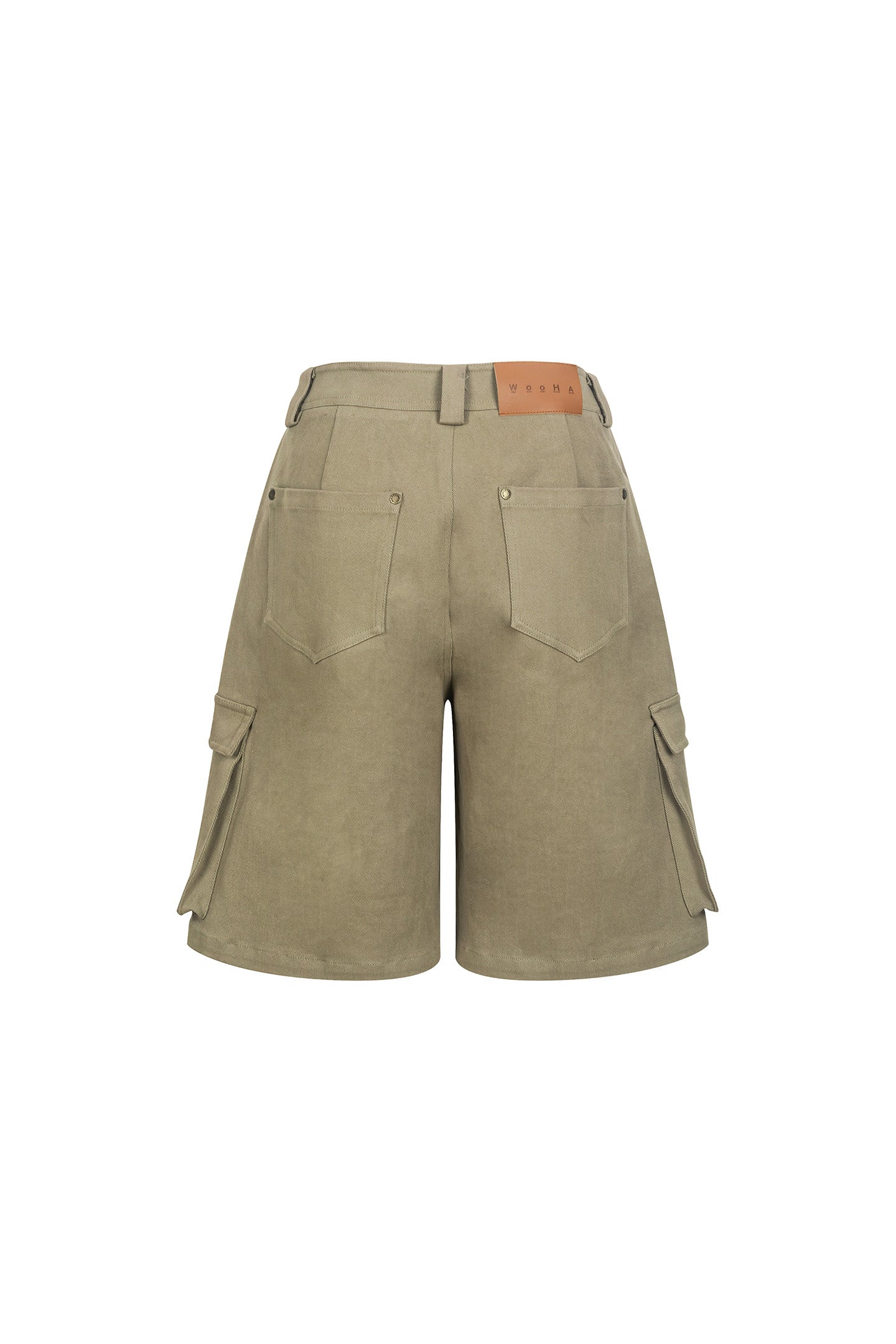 Three-Dimensional Pocket Cargo Shorts