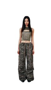 Loose Wide-leg Casual Paratrooper Pants - PSYLOS 1, Loose Wide-leg Casual Paratrooper Pants, Pants, WooHa, PSYLOS 1