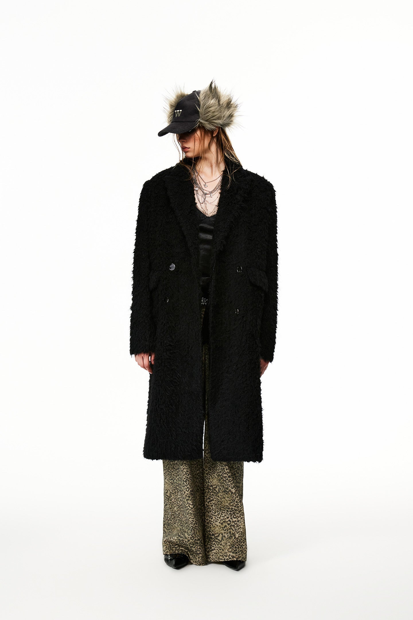 New winter woolen coat