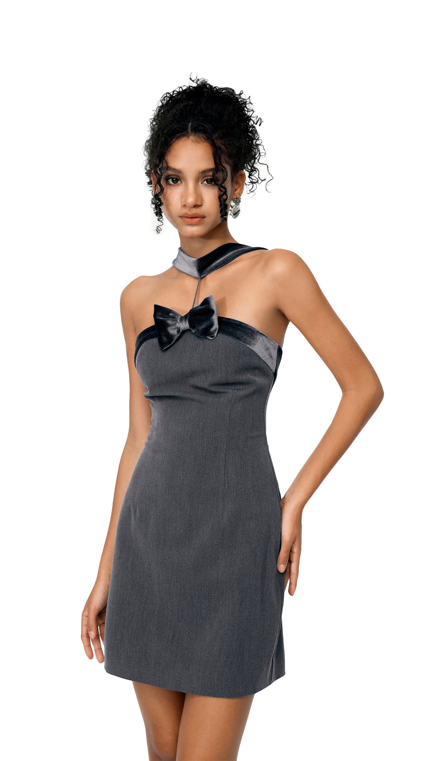 Exquisite Halter Neck Dress - PSYLOS 1, Exquisite Halter Neck Dress, Dress/Skirt, WooHa, PSYLOS 1