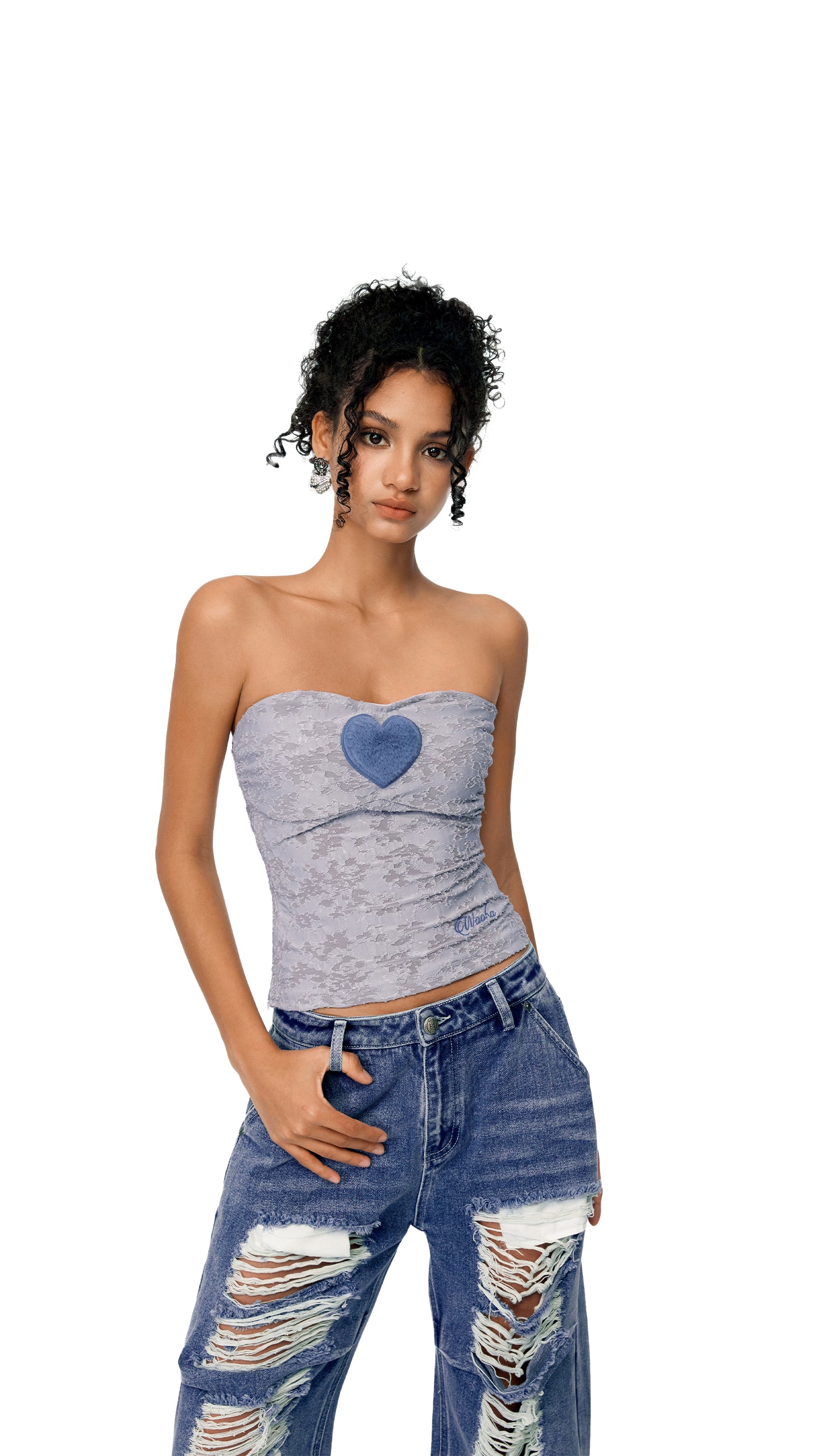 Love Tube Top - PSYLOS 1, Love Tube Top, T-Shirt, WooHa, PSYLOS 1