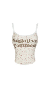 Retro Hottie Print Camisole - PSYLOS 1, Retro Hottie Print Camisole, T-Shirt, WooHa, PSYLOS 1