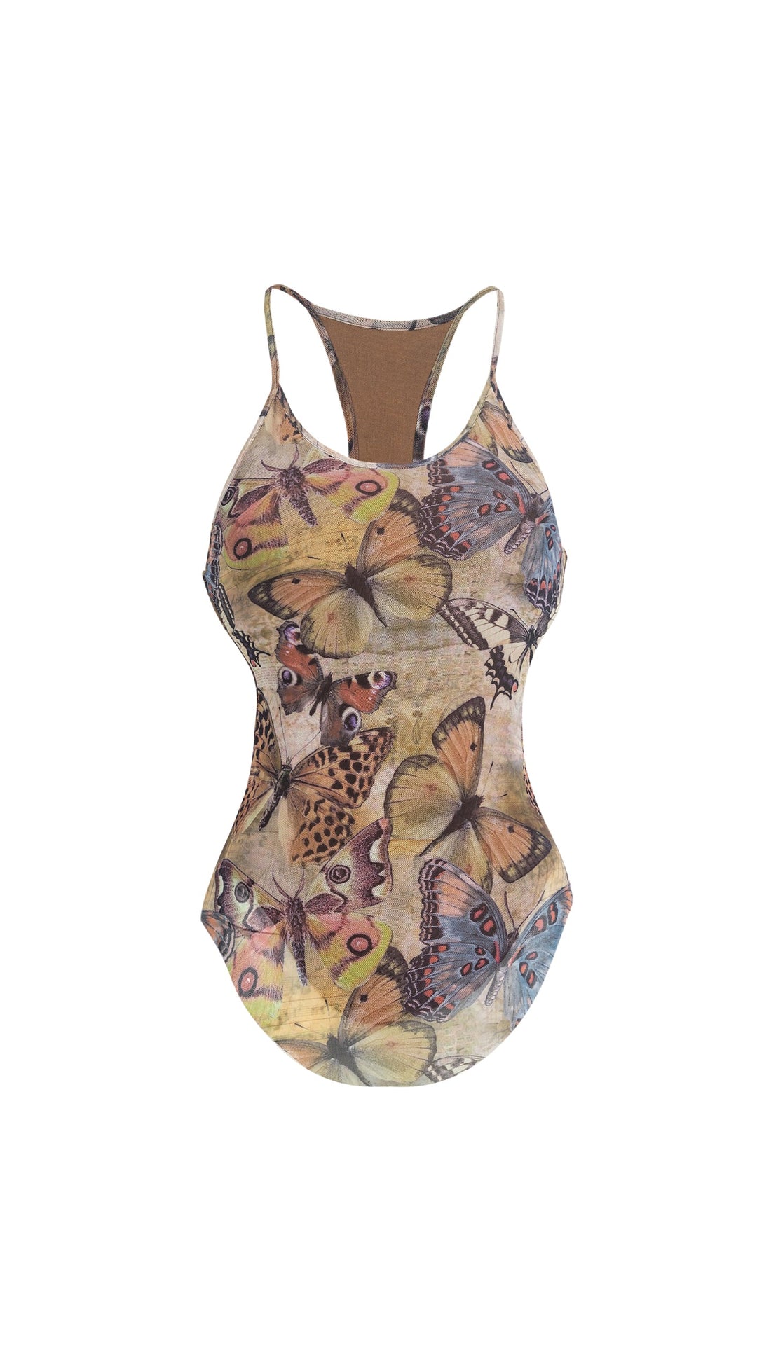 Slim Butterfly Print Camisole - PSYLOS 1, Slim Butterfly Print Camisole, T-Shirt, WooHa, PSYLOS 1