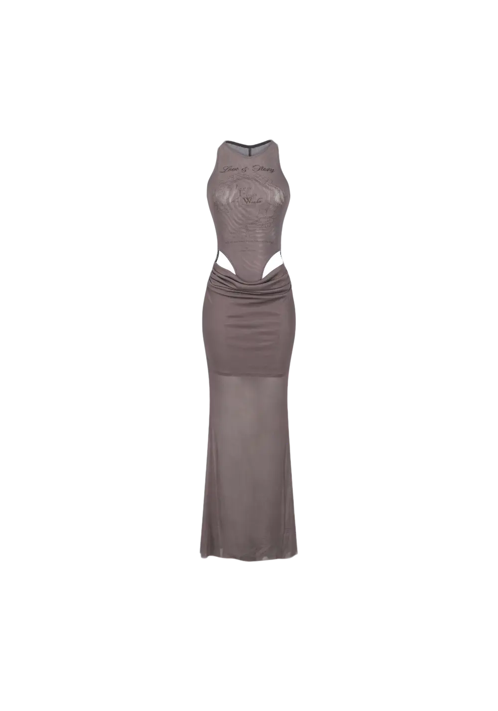 Hollow See-Through Mesh Hip Wrap Dress - PSYLOS 1, Hollow See-Through Mesh Hip Wrap Dress, Dress/Skirt, WooHa, PSYLOS 1